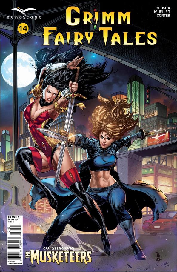 Grimm Fairy Tales (2016) issue 14-B Caanan White Cover