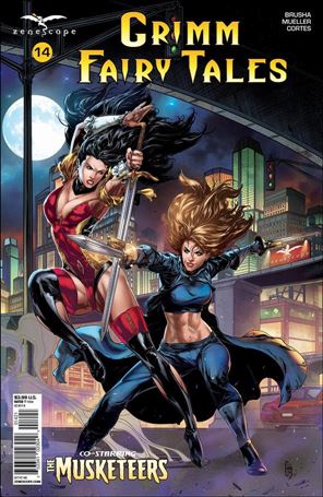 Grimm Fairy Tales (2016) issue 14-B Caanan White Cover