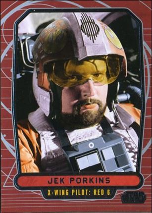 Star Wars Galactic Files (Base Set) card 120 Jek Porkins X-Wing Pilot: Red 6