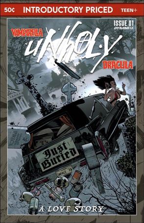 Vampirella/Dracula: Unholy issue 1-ZC Adam Hughes 