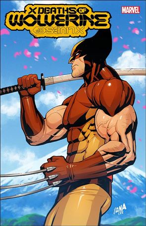 X Deaths of Wolverine issue 3-E David Nakayama 1:25 Cover