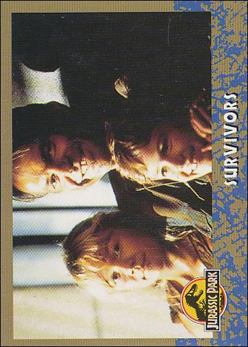 Jurassic Park (Base Set) card 70 Survivors