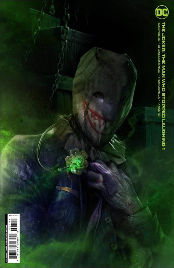 Joker: The Man Who Stopped Laughing issue 1-F Francesco Mattina 1:25 Cover