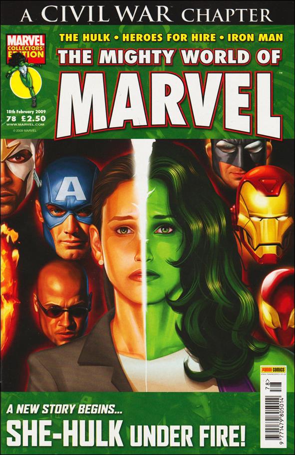 Mighty World of Marvel (UK) (2003) issue 78 Cardstock Cover