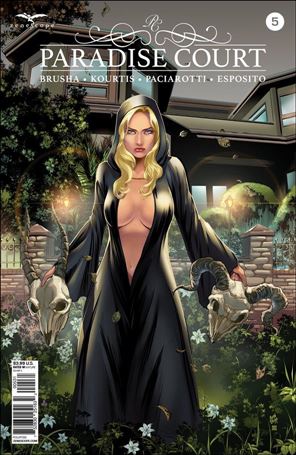 Paradise Court issue 5-C Allan Otero Cover