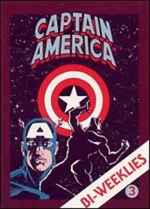 Marvel 1992 Bi-Weeklies (Promo) card 3 Captain America