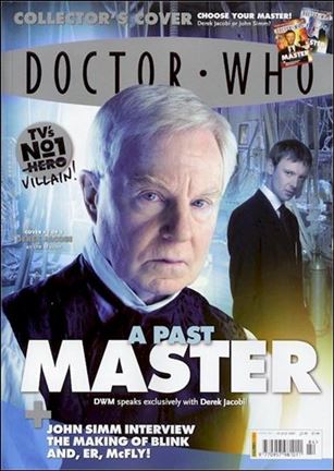 Doctor Who Magazine issue 384 Derek Jacobi Cover
