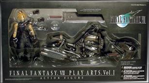 Final Fantasy VII (Play Arts) Box Set figure 1 Cloud Strife & Hardy Daytona