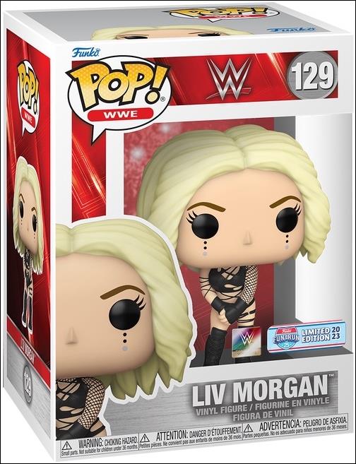 POP! WWE figure 129 Liv Morgan Fun on the Run Exclusive