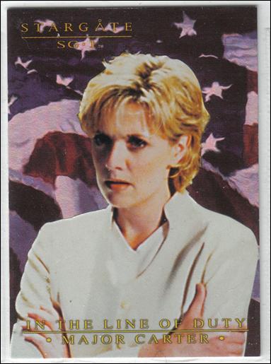Stargate SG-1: Season 6 (In the Line of Duty - Carter Subset) card MC2 Into the Fire