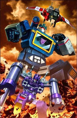 Transformers (2023) issue 10-H Mico Suayan Retailer Exclusive Virgin Cover 1/500