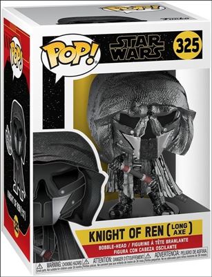 POP! Star Wars figure 325-B Knight of Ren (Long Axe) (Chrome)