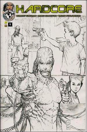 Hardcore (2012) issue 1-B Top Cow Store Sketch Cover