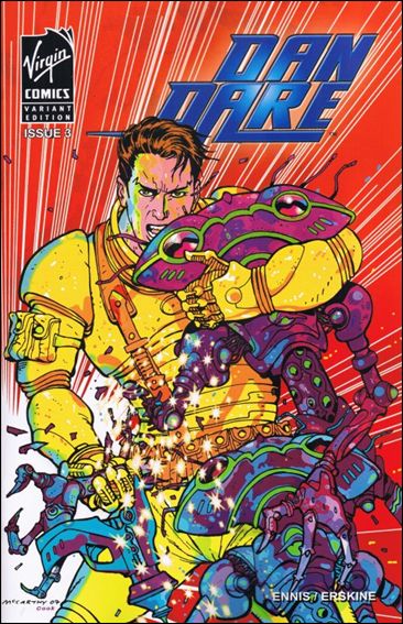 Dan Dare issue 3-B Brendan McCarthy Cover