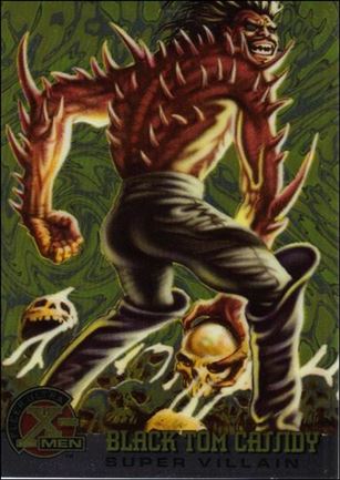 1996 Fleer Ultra X-Men All Chromium (Base Set) card 60 Black Tom Cassidy