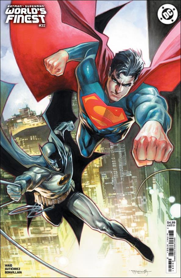Batman/Superman: World's Finest issue 32-B Stephen Segovia Cardstock Cover