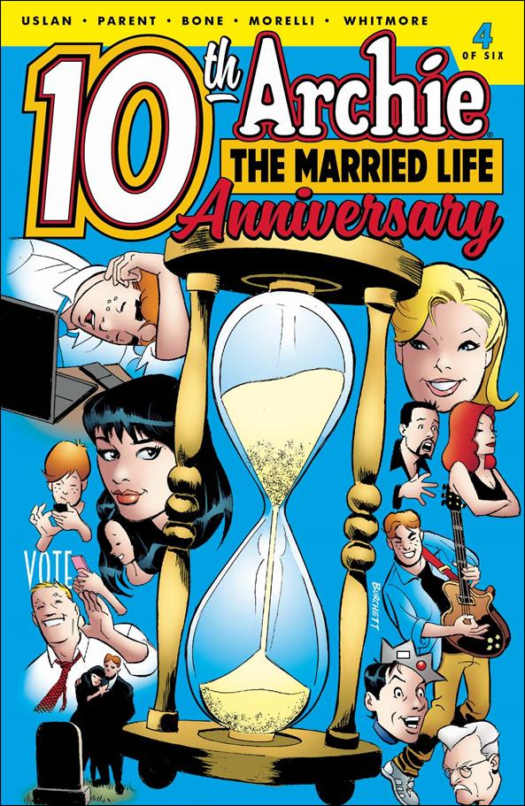 Archie: The Married Life - 10th Anniversary issue 4-B Rick Burchett Cover