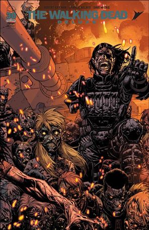 Walking Dead Deluxe issue 42-C Stephen Platt Cover