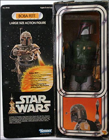 Star Wars: 12" Basic Action Figures (Vintage) figure 11 Boba Fett (Star Wars Packaging)