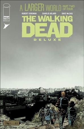 Walking Dead Deluxe issue 94-B Charlie Adlard Cardstock Cover