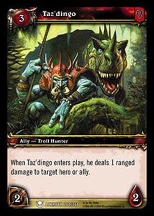 World of Warcraft: Heroes of Azeroth (Base Set) card 260 Taz'dingo