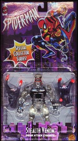 Amazing Spider-Man (1996) figure 5-B Stealth Venom (Translucent)