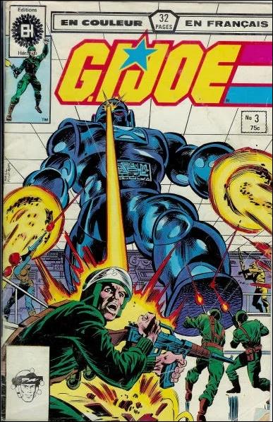 G.I. Joe: A Real American Hero issue 3-D French-Canadian Price Cover
