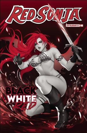 Red Sonja: Black White Red issue 6-B Leirix Li Cover