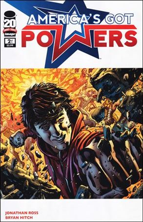 America's Got Powers issue 2 Bryan Hitch Cover