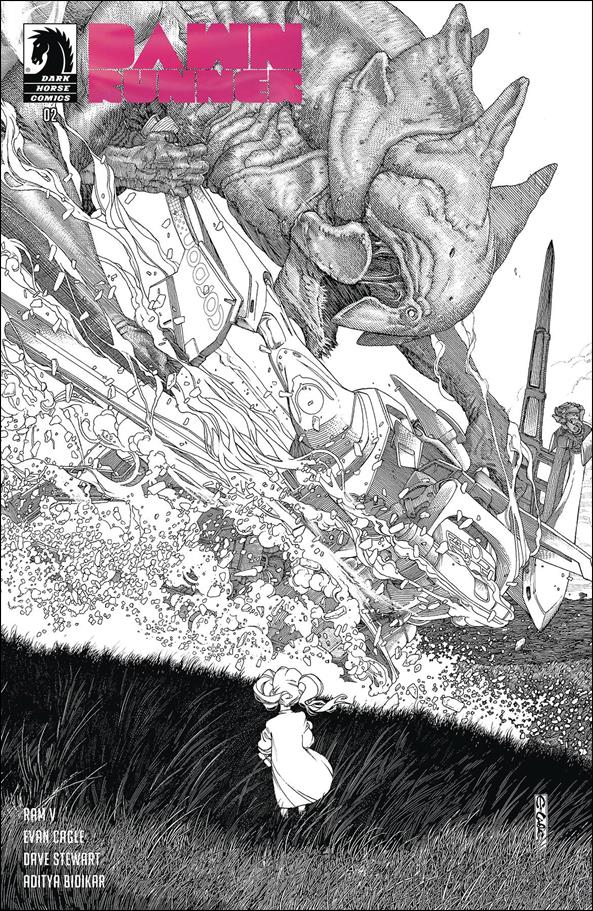 Dawnrunner issue 2-D Evan Cagle 1:10 Foil Cover