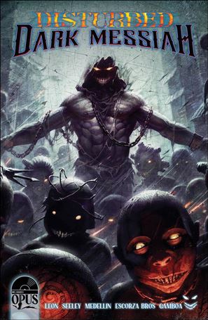 Disturbed: Dark Messiah issue 4-C Raymond Swanland 1:10 Cover