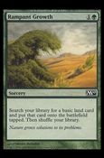 Magic the Gathering: 2010 Core Set (Base Set) card 201 Rampant Growth