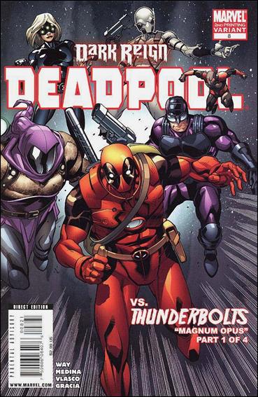 Deadpool (2008) issue 8-B Paco Medina Cover (2nd Printing)