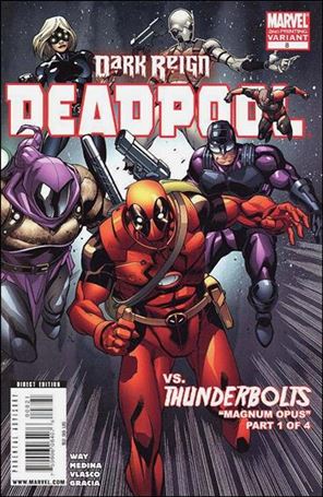 Deadpool (2008) issue 8-B Paco Medina Cover (2nd Printing)