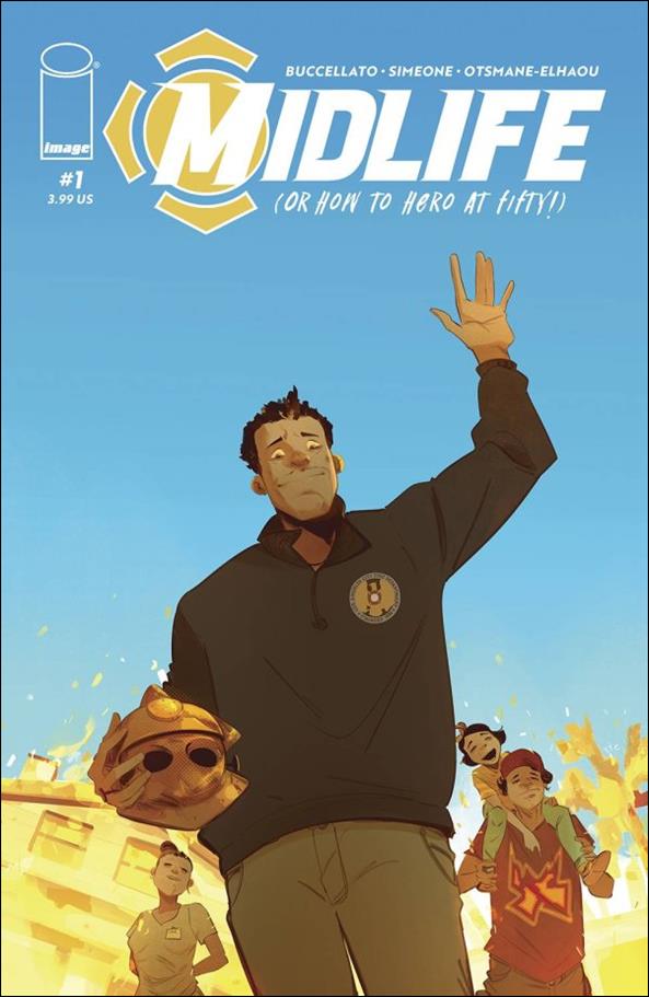 Midlife (or How to Hero at Fifty!)  issue 1 Stefano Simeone Cover