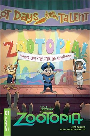 Zootopia (2025) issue 1-U Storybook Art Foil 1:5 Cover