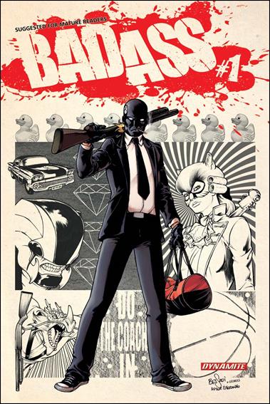Bad Ass issue 1 Bruno Bessadi Cover