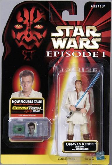 Star Wars: Episode I 3 3/4" Basic Action Figures figure 8-B Obi-Wan Kenobi (Jedi Duel) (With Logos)