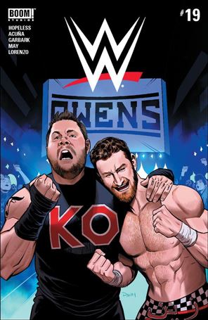 WWE issue 19 Dan Mora Cover