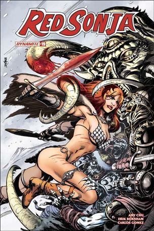Red Sonja (2017) issue 19-B Tom Mandrake Cover