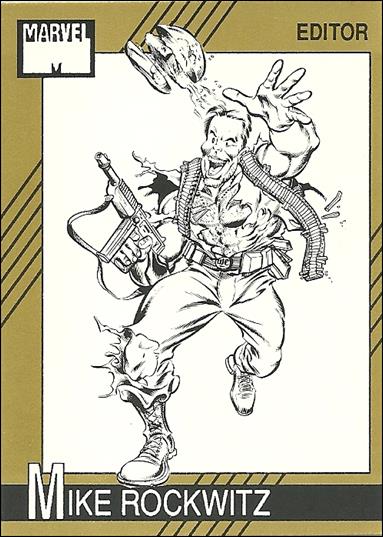 Marvel Autograph Editors Series 1 (Base Set) card 17 Mike Rockwitz