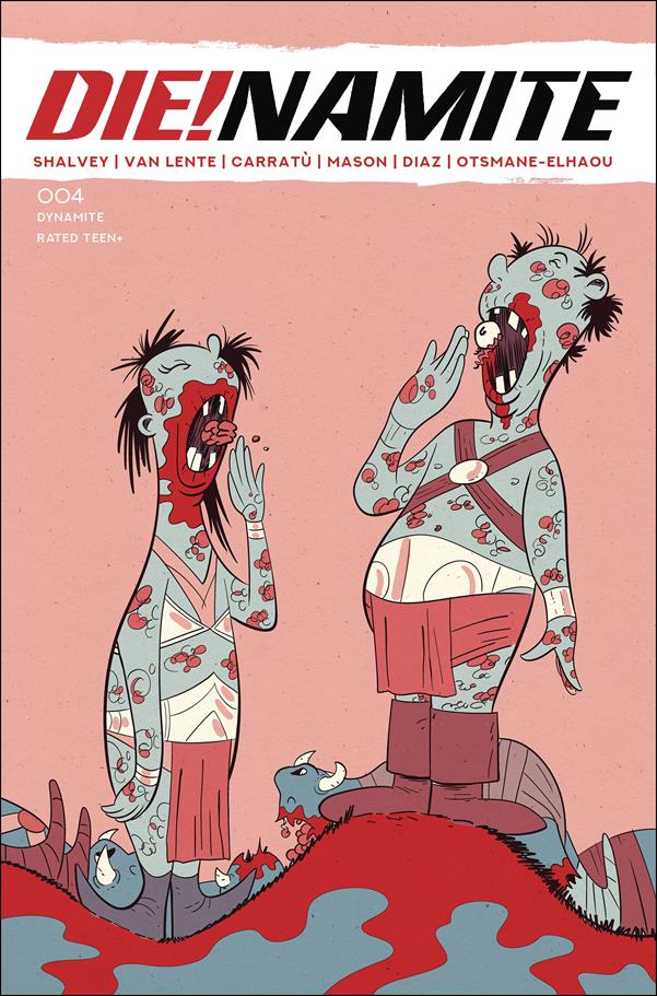 Die!namite issue 4-I Jacob Edgar "Dr. Suess" Cover