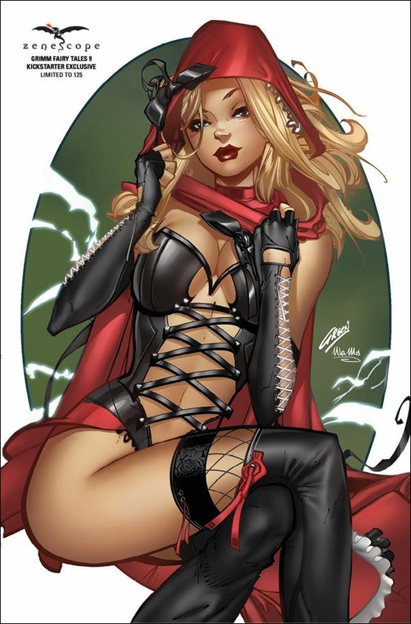 Grimm Fairy Tales (2016) issue 9-G Paul Green Kickstarter Cover 1/125