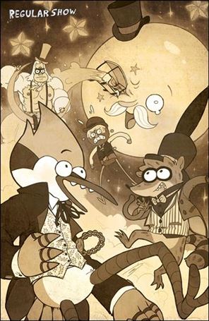 Regular Show issue 15-C T. Zysk 1:20 Cover