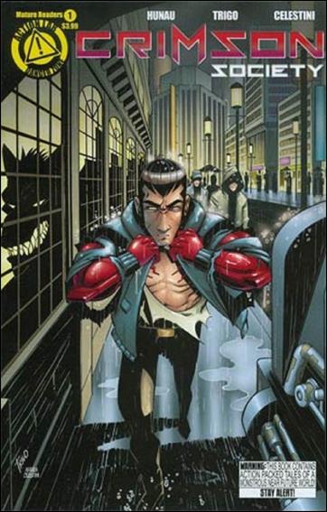 Crimson Society issue 1 Carlos Trigo Cover