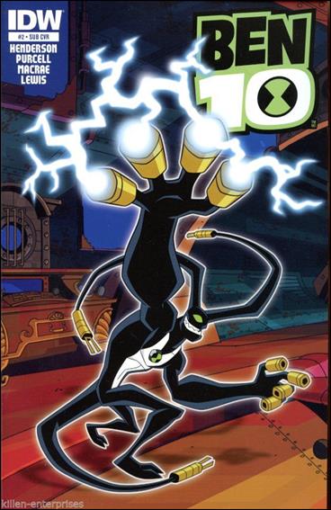 Ben 10 issue 2-B Subscription Cover
