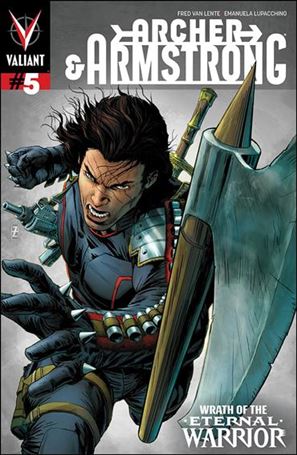 Archer & Armstrong (2012) issue 5-E Patrick Zircher Grey Cover (2nd Printing)