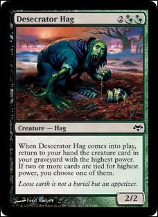 Magic the Gathering: Eventide (Base Set) card 119 Desecrator Hag