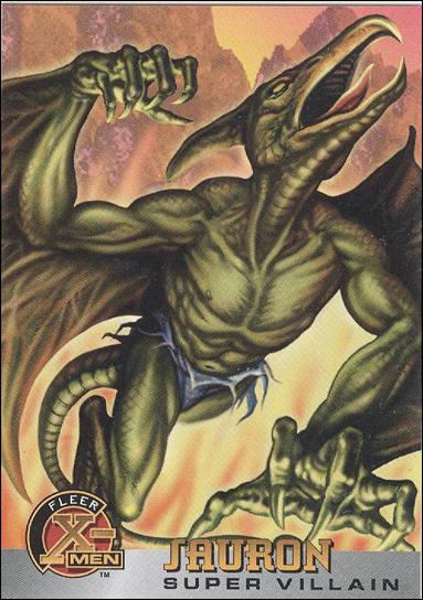 1996 Fleer X-Men International (Base Set) card 74 Sauron