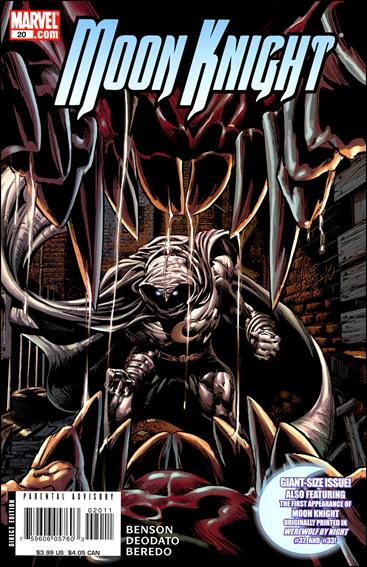 Moon Knight (2006) issue 20 Mike Deodato Jr. Standard Cover